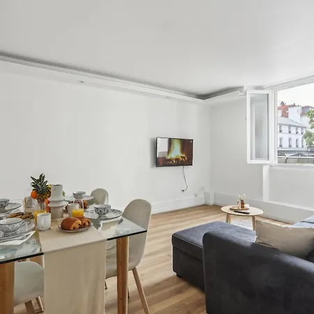 Aubervilliers Modern Flat In For 4 Peoples Apartamento Exterior foto